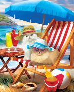Cats Enjoying Summer Paint By Numbers.jpeg