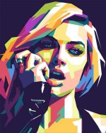 Margot Robbie Pop Art Paint By Numbers.jpeg