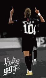 Neymar Jr Paint By Numbers.jpeg
